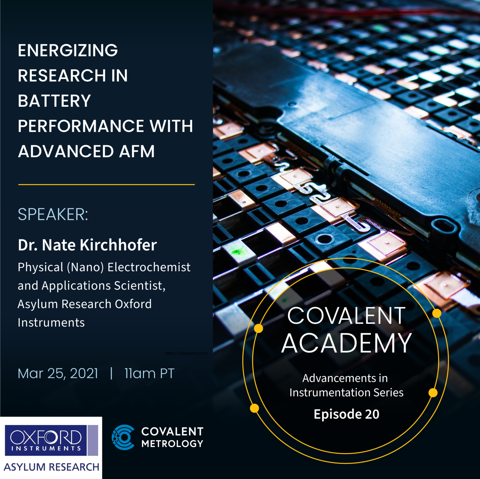 Covalent Academy Ep20 AFM for Battery Performance Research