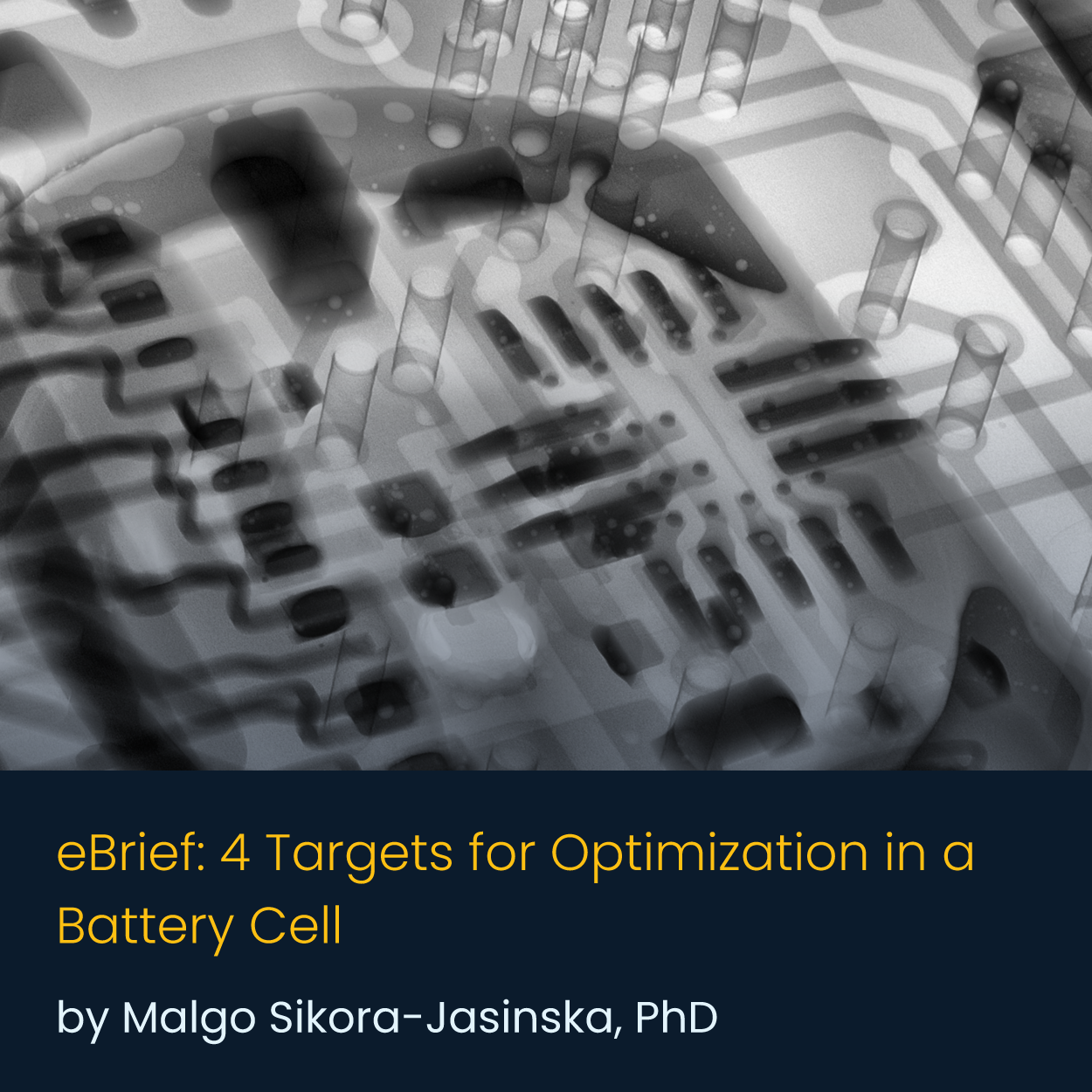 4 Targets for Optimization in a Battery Cell