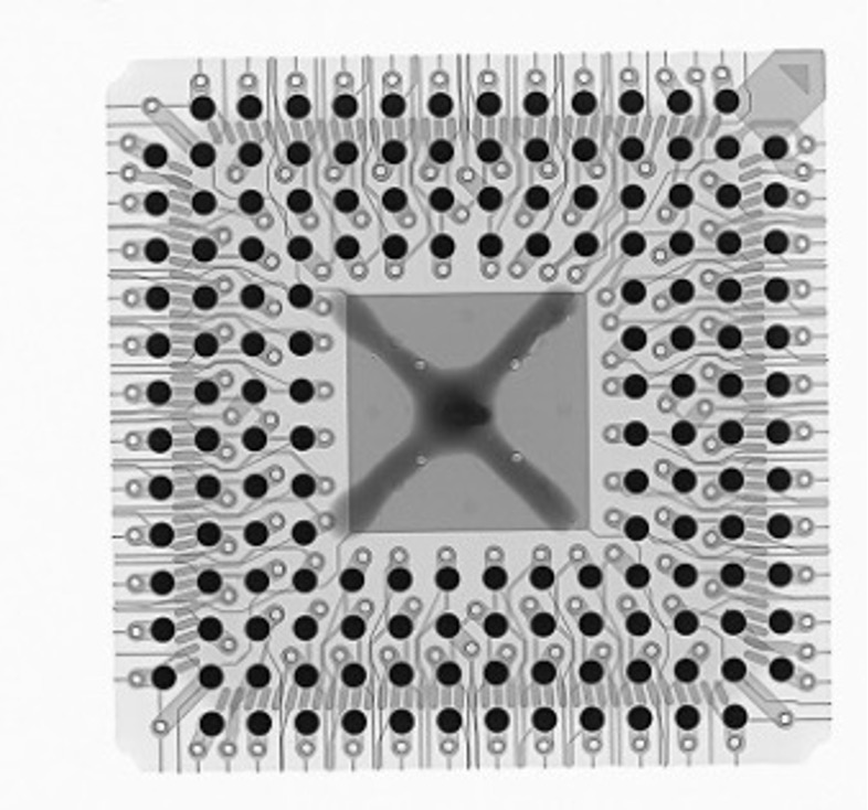 2D X-ray Radiograph of Ball Grid Array (BGA)